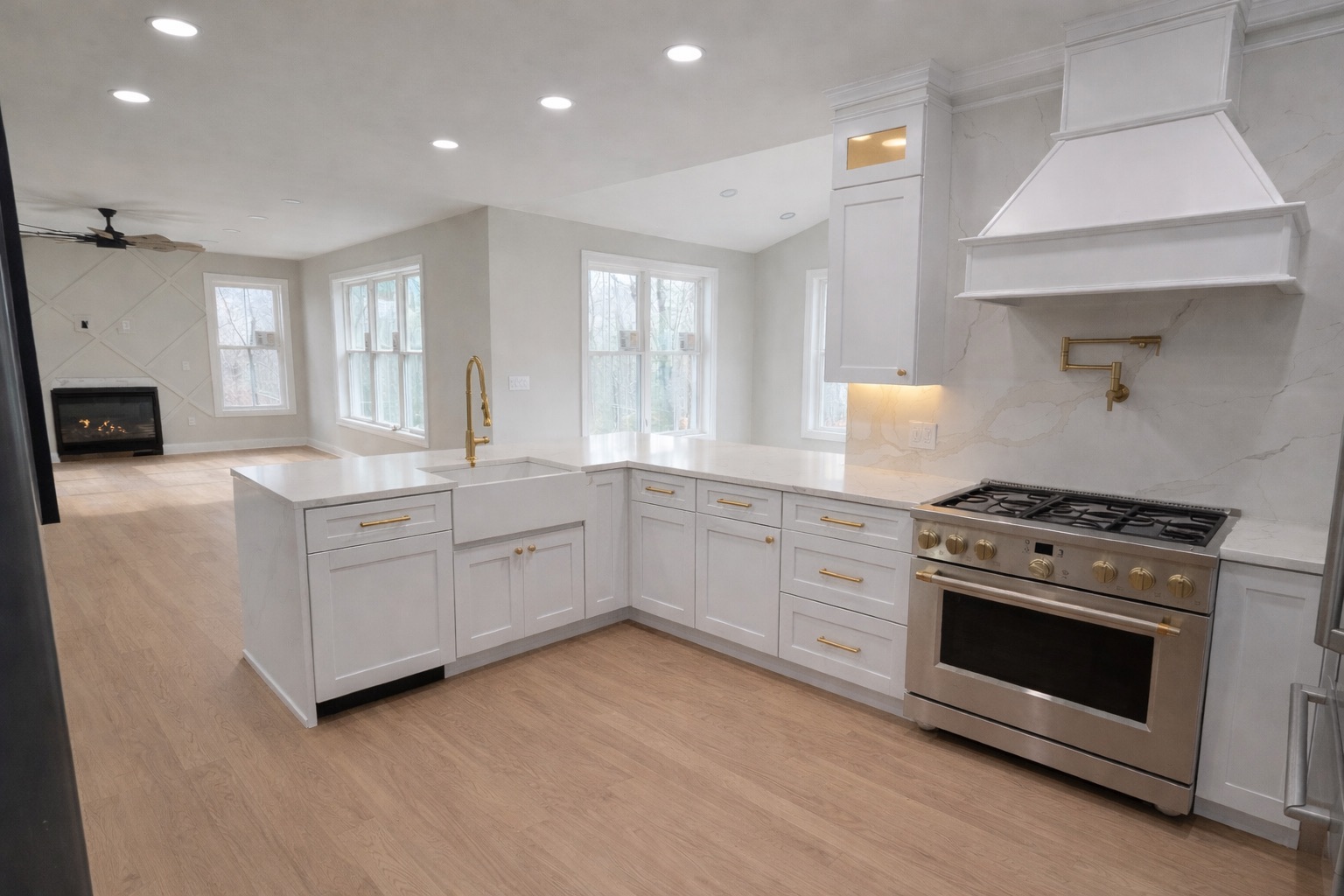 Open Concept Kitchen